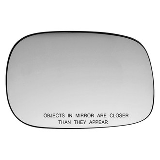 Dorman® - Passenger Side Manual Mirror Glass (Non-Heated, Foldaway)