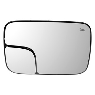 Dorman® - Passenger Side Power Mirror Glass (Heated, Foldaway)