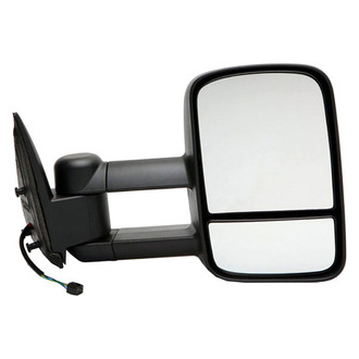 Dorman® - Passenger Side Manual Towing Mirror (Heated, Foldaway)