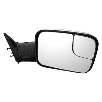 Dorman® - Passenger Side Manual Towing Mirror (Non-Heated, Foldaway)