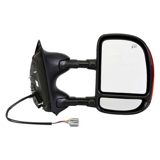 Dorman® - Passenger Side Power Towing Mirror (Heated, Foldaway)