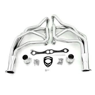 Doug's Headers® - 4-Tube Steel Metallic Ceramic Coated Long Tube Exhaust Headers
