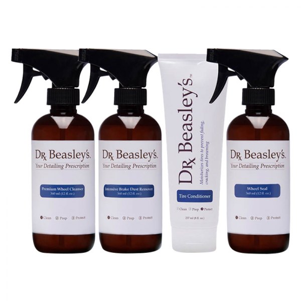 Dr. Beasley's® - Complete Wheel and Tire Detailing Prescription with Accessories