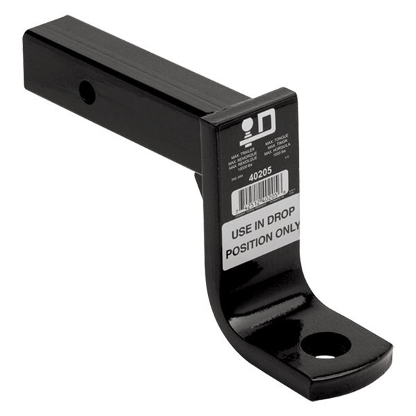 Draw-Tite® - Class 5 6" Drop Black Ball Mount for 2" Receivers