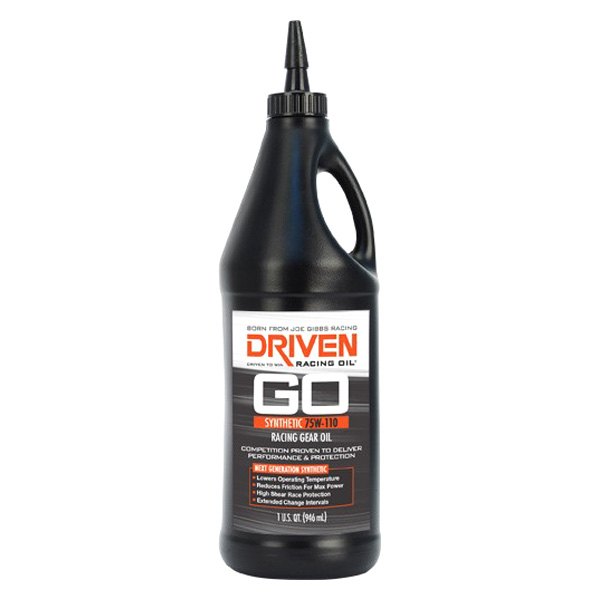 Driven Racing Oil® - GO™ SAE 75W-110 Synthetic Racing Gear Oil