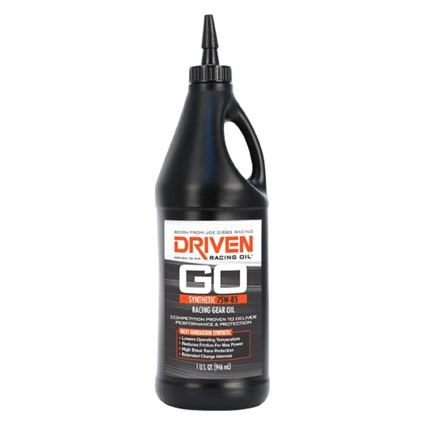 Driven Racing Oil® - GO™ SAE 75W-85 Synthetic Racing Gear Oil