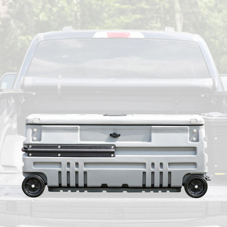 DU-HA® - Destroyer Gray Internal Latch Squad Box without Slide Bracket