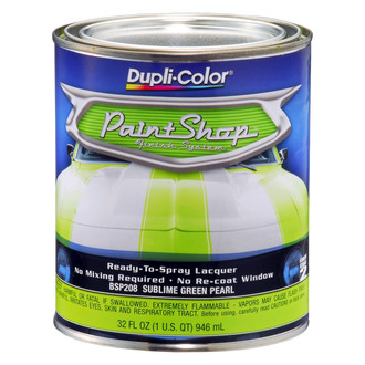 Dupli-Color® - Paint Shop™ 1 qt Performance Red Spray-On Automotive Lacquer Finish