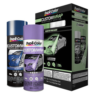 Dupli-Color® - 11 fl. oz. Stellar Blue Custom Wrap Aerosol Removable Coating