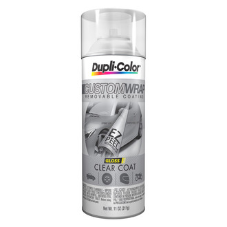 Dupli-Color® - 11 fl. oz. Gloss Clearcoat Custom Wrap Aerosol Removable Coating