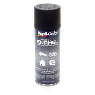 Dupli-Color® - 12 fl. oz. Flat Black Aerosol Premium Enamel
