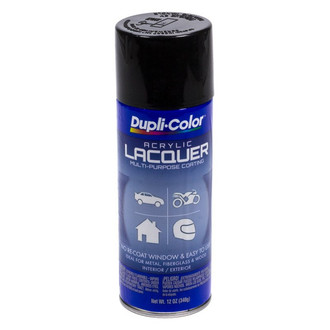 Dupli-Color® - 12 fl. oz. Gloss Black Aerosol Acrylic Lacquer
