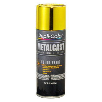 Dupli-Color® - Metalcast™ 11 fl. oz. Yellow Anodized Metalcast Aerosol Automotive Paint
