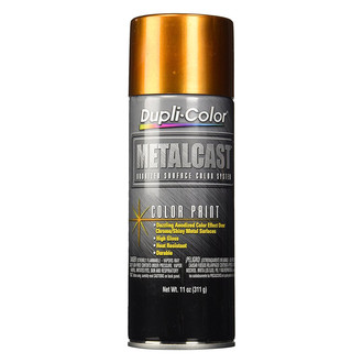 Dupli-Color® - Metalcast™ 11 fl. oz. Orange Anodized Metalcast Aerosol Automotive Paint