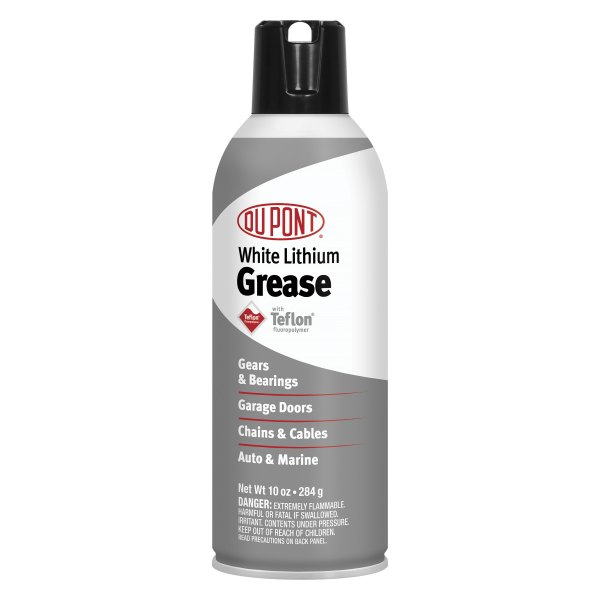 Dupont® - 10 oz. White Lithium Grease with Teflon™ Flouropolymer Pack