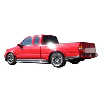 Duraflex® - TD3000 Style Fiberglass Rear Add On Bumper Extensions (Unpainted)