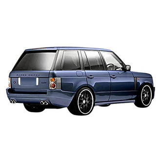 Duraflex® - Platinum Style Fiberglass Side Skirt Rocker Panels (Unpainted)