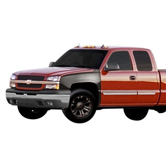Duraflex® - Off Road Bulge Style Fiberglass Front Fenders (Unpainted)