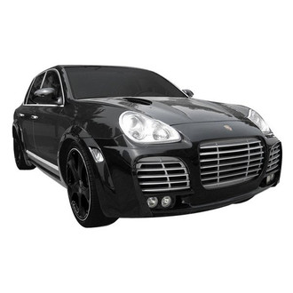 Duraflex® - Eros Style Version 1 Fiberglass Wide Body Front Bumper Cover (Unpainted)
