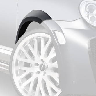 Duraflex® - Eros Version 1 Style Wide Body Fiberglass Front Fender Flares (Unpainted)
