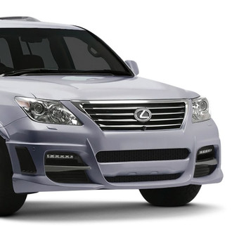 Duraflex® - Eros Style Version 1 Fiberglass Front Bumper Cover (Unpainted)