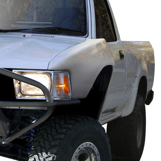 Duraflex® - Bulge Style Fiberglass Front Fenders (Unpainted)