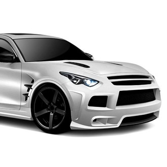 Duraflex® - CT-R Style Fiberglass Front Bumper Cover (Unpainted)