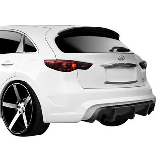 Duraflex® - CT-R Style Fiberglass Rear Bumper Cover (Unpainted)
