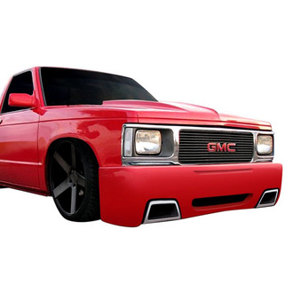 Duraflex® - SS Style Fiberglass Front Bumper Cover (Unpainted)