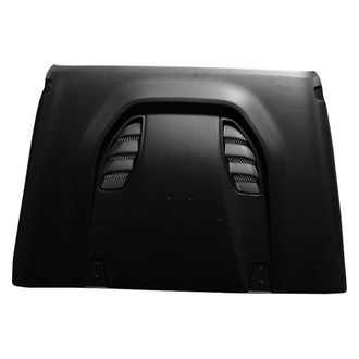 Duraflex® - Power Dome Style Fiberglass Hood (Unpainted)