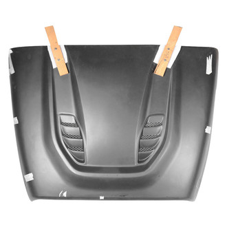Duraflex® - Power Dome Style Fiberglass Hood (Unpainted)