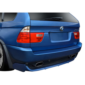 Duraflex® - 4.8is Style Fiberglass Rear Bumper Lip Spoiler (Unpainted)