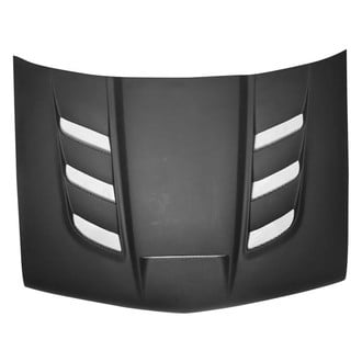 Duraflex® - Viper Style Fiberglass Hood (Unpainted)