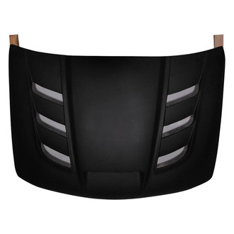 Duraflex® - Viper Style Fiberglass Hood (Unpainted)