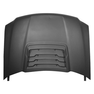 Duraflex® - Raptor Style Fiberglass Hood (Unpainted)
