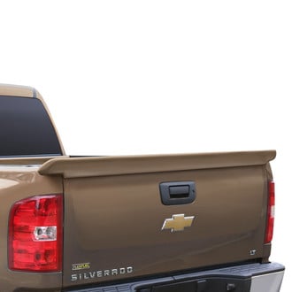 Duraflex® - Downforce Style Fiberglass Rear Truck Spoiler (Unpainted)
