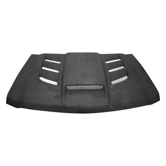 Duraflex® - Viper Style Fiberglass Hood (Unpainted)