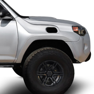 Duraflex® - Snorkel Style Fiberglass Front Fenders (Unpainted)