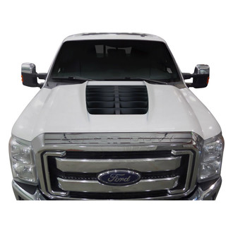 Duraflex® - GT500 V2 Style Fiberglass Hood (Unpainted)