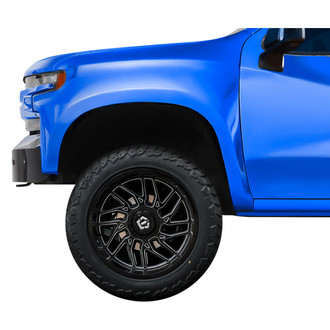 Duraflex® - 3.5" Buldge Fiberglass Front Fenders (Unpainted)