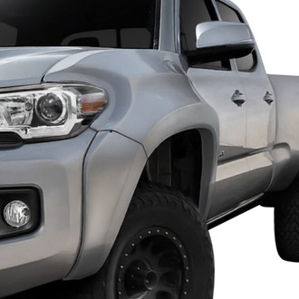 Duraflex® - 4.5" Bulge Fiberglass Front Fenders (Unpainted)