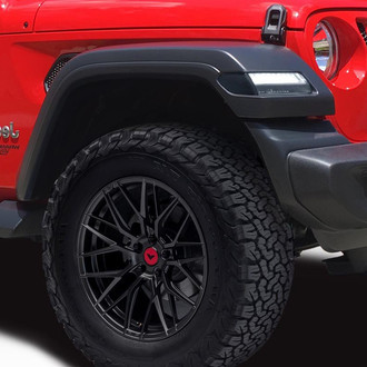 Duraflex® - JL Look Style Fiberglass Front and Rear Fender Flares (Unpainted)