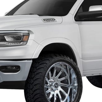 Duraflex® - 4.5" Off Road Bulge Fiberglass Front Fenders (Unpainted)