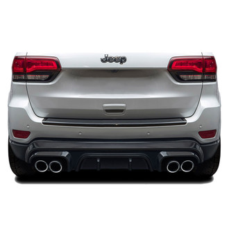 Duraflex® - Gamma Style Fiberglass Rear Diffuser (Unpainted)