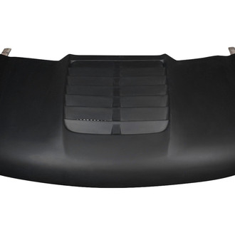 Duraflex® - GT500 Style Fiberglass Hood (Unpainted)