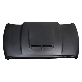 Duraflex® - 2" Ram Air Fiberglass Hood (Unpainted)