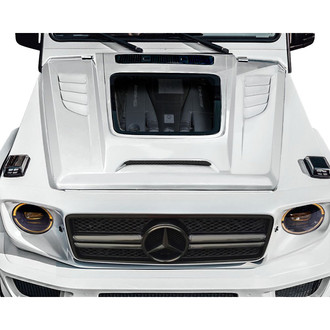 Duraflex® - Window Style Fiberglass Hood (Unpainted)