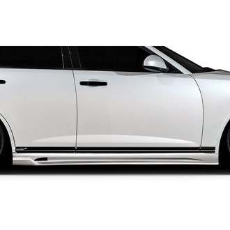 Duraflex® - Samba Style Fiberglass Side Skirt Rocker Panels (Unpainted)