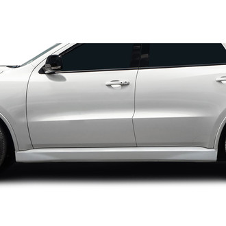 Duraflex® - SRT Look Style Fiberglass Side Skirt Rocker Panels (Unpainted)