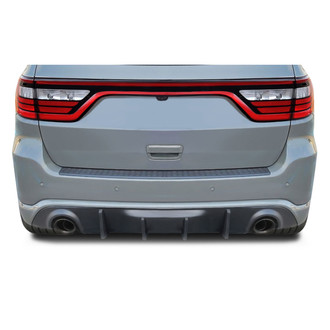 Duraflex® - SRT Look Style Fiberglass Rear Bumper Cover (Unpainted)